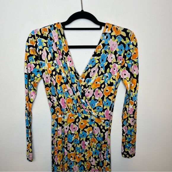 Stine Goya Lola Dress in Watercolor Floral XS - Picture 5 of 10